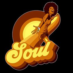 70s Soul Svg, Afro Woman Svg, Black Month Svg, Black History Month