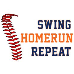 Houston Swing Homerun Repeat SVG PNG, MLB Svg, Houston Astros Svg