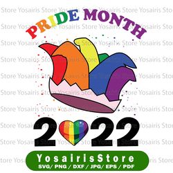 pride month 2022 svg, lgbt-q jester hat svg, rainbow flag gay pride svg, equality svg, lesbian svg, lgbt pride