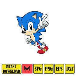 Sonic Svg, Tails Svg, Cutting File Cricut, Sonic the Hedgehog svg, Amy svg, Shadow svg (23)