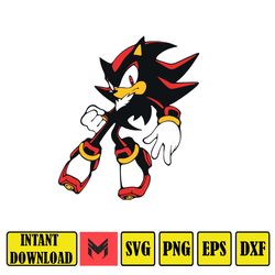 Sonic Svg, Tails Svg, Cutting File Cricut, Sonic the Hedgehog svg, Amy svg, Shadow svg (36)