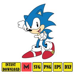 Sonic Svg, Tails Svg, Cutting File Cricut, Sonic the Hedgehog svg, Amy svg, Shadow svg (42)