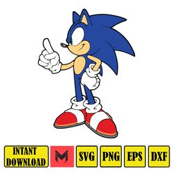 Sonic Svg, Tails Svg, Cutting File Cricut, Sonic the Hedgehog svg, Amy svg, Shadow svg (60)