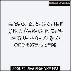 Mouse Alphabet SVG, Mouse Font SVG, Letters SVG, Customize Gift Svg, Vinyl Cut File, Otf, Svg, Pdf, Jpg, Ai Printable De