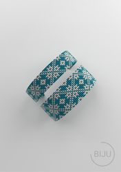 Bead loom pattern, LOOM bracelet pattern, miyuki pattern, square stitch pattern, pdf file, pdf pattern_277NO WORD CHART