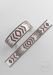 Peyote bracelet pattern, peyote bead pattern, odd count, stitch pattern, pdf file, pdf pattern_263 NO WORD CHART