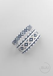 Bead loom pattern, LOOM bracelet pattern, miyuki pattern, square stitch pattern, pdf file, pdf pattern_248 NO WORD CHART