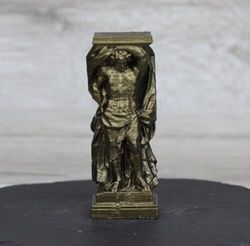 Atlas or Atlant Bust, Greek mythology , Sculpture, figurine, interior object