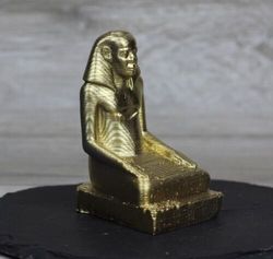 Gebu, Master of the Royal Treasury Bust Sculpture, figurine, ancient Egypt