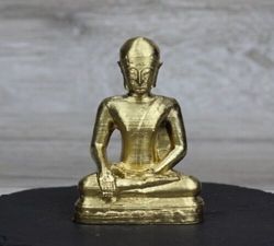 Buddha in the earth touching gesture Statue, Figurine, Sculpture interior object