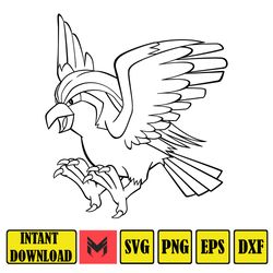 pokemon svg, pokemon png, pokemon clipart, pikachu svg, pokemon font, pokemon vector instant download (16)
