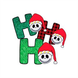 Ho Ho Ho Santa Smile Scary Snowman PNG Sublimation Designs