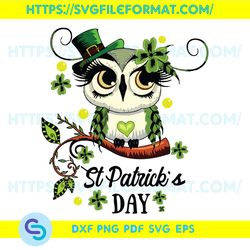 Owl Patrick Day Svg, Patrick Svg, Patrick Day Svg, Owl Patrick Svg, Cute Owl Svg, St Patrick Day, Shamrock Svg,