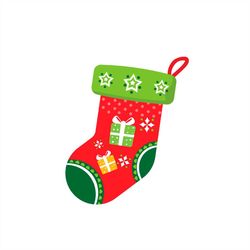Christmas Stockings Decoration Gifts SVG PNG