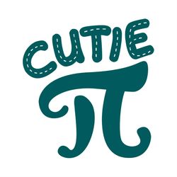 Cutie Green Pi Number SVG PNG