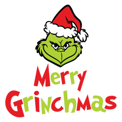 Merry Grinch Svg, Grinch Christmas Svg, The Grinch Svg, Grinch Hand Svg, Grinch Face Png File Cut Digital Download