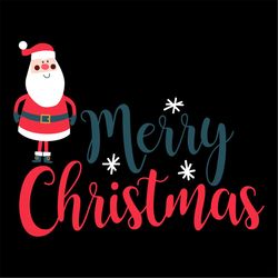 Merry Christmas Santa Claus SVG PNG, Santa Claus SVG