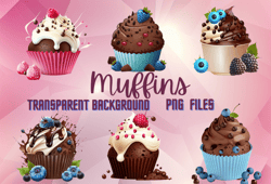 Muffin Digital Clipart Png,clipart cupcake muffin