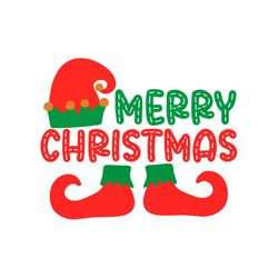 Merry Christmas ELF SVG PNG, ELF SVG, merry Christmas SVG