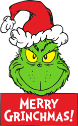 Merry Grinch Face Svg, Grinch Christmas Svg, The Grinch Svg, Grinch Hand Svg, Grinch Face Png File Cut Digital Download