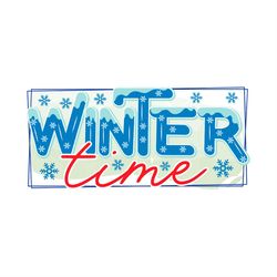 Winter time PNG sublimation, winter PNG, time PNG
