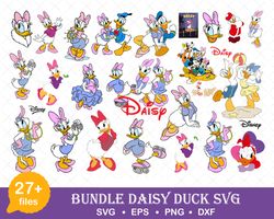 Daisy Duck Svg Bundle, Daisy Duck Svg, Duck Svg, Daisy Svg, Bundle Svg - Download File