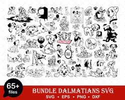 Dalmatian Svg Bundle, Dalmatiner Svg, 101 Dalmatians Svg, Dalmatians PNG, Scrapbook, Dog Svg, Bundle Svg - Download