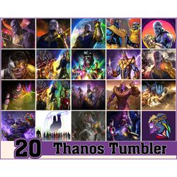 20 Thanos 20oz Skinny Tumbler Straight&Tapered Designs,Sublimation tumbler designs,Tumbler design,PNG