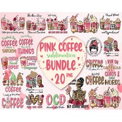 20 Valentine Coffee Png Bundle, Valentine Coffee Png, Valentine Drinks Png, Latte Drink Png, Coffee Lover, Valentine Ins