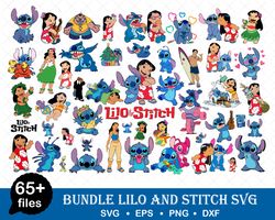 Lilo and Stitch Svg Bundle, Lilo and Stitch Svg for cricut, Lilo & Stitch Svg, Digital Vector File, Bundle Svg -Download