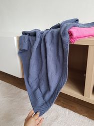 Cute baby coming home blanket. Unisex Nursery Decor. Baby Shower Gift. Summer, fall, winter blanket