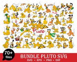 Pluto Svg Bundle, Pluto Svg, Disney Pluto Svg, Cartoon Clipart Files, Digital Vector File, Bundle Svg - Download