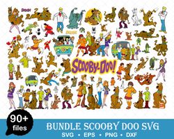 Scooby Doo Svg Bundle, Scooby Doo Svg, Cartoon Clipart Files, Digital Vector File, Bundle Svg - Downlo
