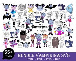 Vampirina Svg Bundle, Vampirina Svg, Vampirina Clipart, Cartoon Clipart Files, Digital Vector File, Bundle Svg - Downlad