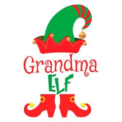 Grandma ELF SVG PNG, ELF SVG, grandma SVG