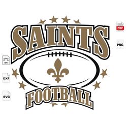 Saints Football, Sport SVG, New Orleans Saints Football, New Orleans Saints Shirt, Football Mom, Football Lover Gift, Nf
