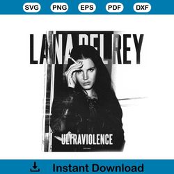 Lana Del Rey Ultraviolence SVG Music Tour 2023 SVG Cutting Files