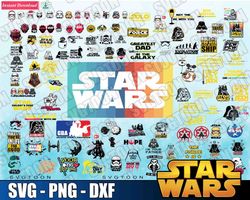 Star wars svg Bundle, Star wars Files, Star Wars Cut files, Darth Vader svg , Yoda svg, Instant Download