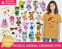 Animal Crossing SVG Bundle Pack - Animal Crossing svg Logos Alphabet Symbols - Animal Crossing Svg Cut Files - Animal Cr