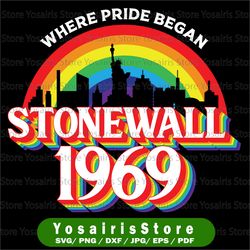 1969 Stonewall Svg, LGBT Svg, Pride Shirt, Rainbow Pride Svg, Lesbian Svg, Can't Think Straight Svg, Gay Pride LGBTQ Svg