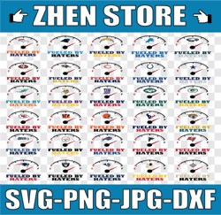 NFL Fueled By Haters Bundle svg png NFL logo Vector Printable Logo Cut Files Clipart Digital Download