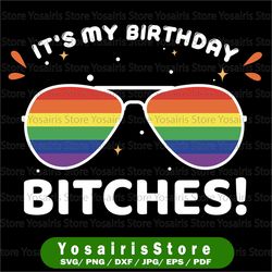 LGBT Birthday Svg| Happy Birth-Gay | Funny Gay Birthday LGBTQ Bday Party Svg