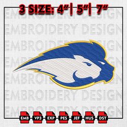 Hofstra Pride Embroidery files, NCAA D1 teams Embroidery Designs, Hofstra Pride Machine Embroidery Pattern