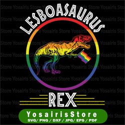 Lesboasaurus Rex LGBT Rainbow Png, Gay Pride Png, LGBT Png, LGBT Pride Png, Lgbt Dinosaur Png, Cat Pride
