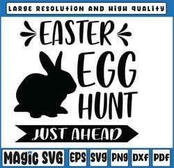Easter Egg Hunt  Easter Svg Design Spring Svg Easter Bunny Svg Bunny Ears Svg, Easter Bunny, Digital Download