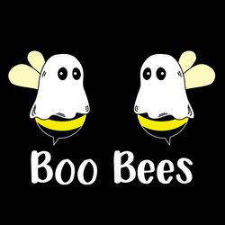 Boo bees SVG PNG, Ghost Bee SVG, Boo SVG, Halloween SVG, Ghost SVG