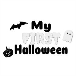 My First Halloween SVG, My Halloween Day SVG PNG