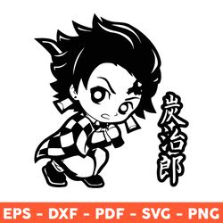 Kamado Tanjiro Svg, Anime Svg, Manga Svg, Japanese Svg, Cartoon Svg, Anime Gift Svg Cricut, Japanese Svg - Download File