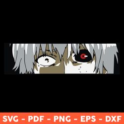 Kaneki Ken Svg, Tokyo Ghoul Anime Svg, Anime Svg, Tokyo Ghoul Kaneki Anime, Manga Japanese Svg- Download