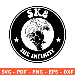 Kaoru Sakurayashiki Svg, Cherry Blossom Svg, SK8 The Infinity Svg, Skateboard Svg, Svg, Png, Dxf, Eps - Download